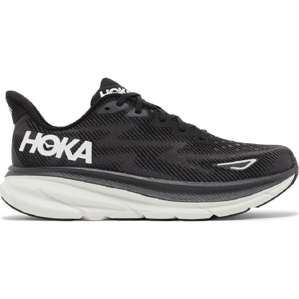 Giày Chính Hãng HOKA Clifton 9 Sneaker, Black/White