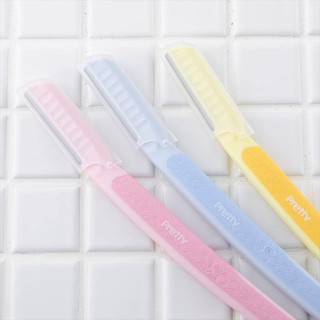 Dao Cạo Lông Mày Kai 01628 Nữ (Set 3 cây )
