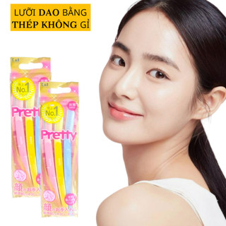 Dao Cạo Lông Mày Kai 01628 Nữ (Set 3 cây )