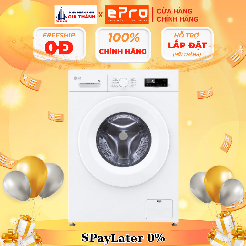 [FB1209S6W] Máy giặt LG Inverter 9 kg FB1209S6W - Hàng chính hãng