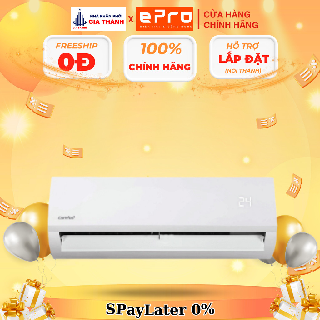 [CFS-13FWFF] Máy lạnh Comfee 1.5 HP CFS-13FWFF-V - Hàng chính hãng