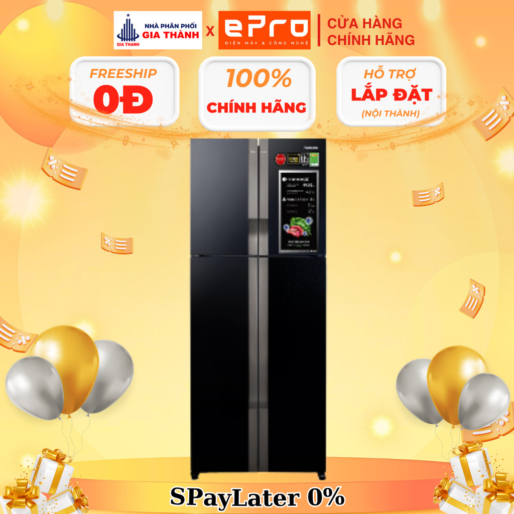 [NR-DZ601YGKV] Tủ lạnh Panasonic Inverter 550 lít NR-DZ601YGKV - Hàng Chính Hãng