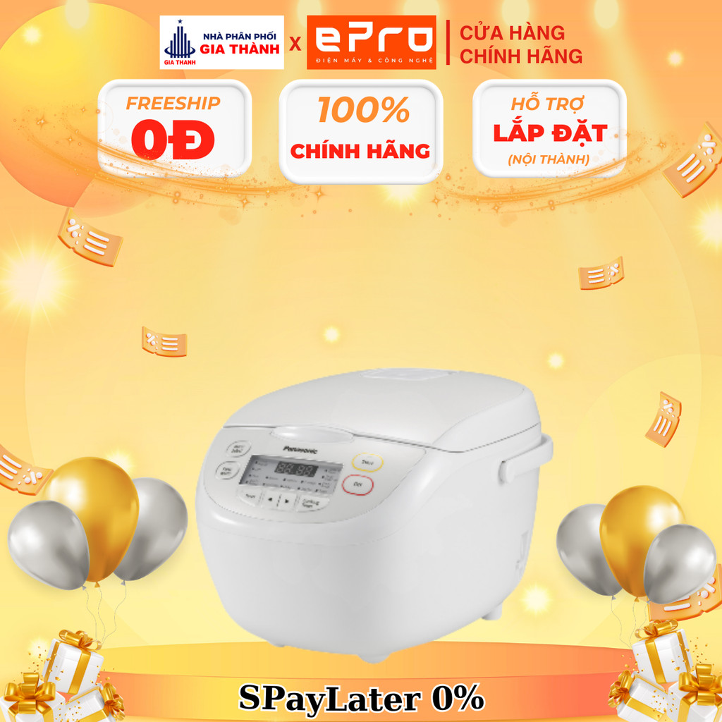 [SR-CL188WRAM] Nồi cơm điện tử Panasonic 1.8 lít SR-CL188WRAM - Hàng Chính Hãng
