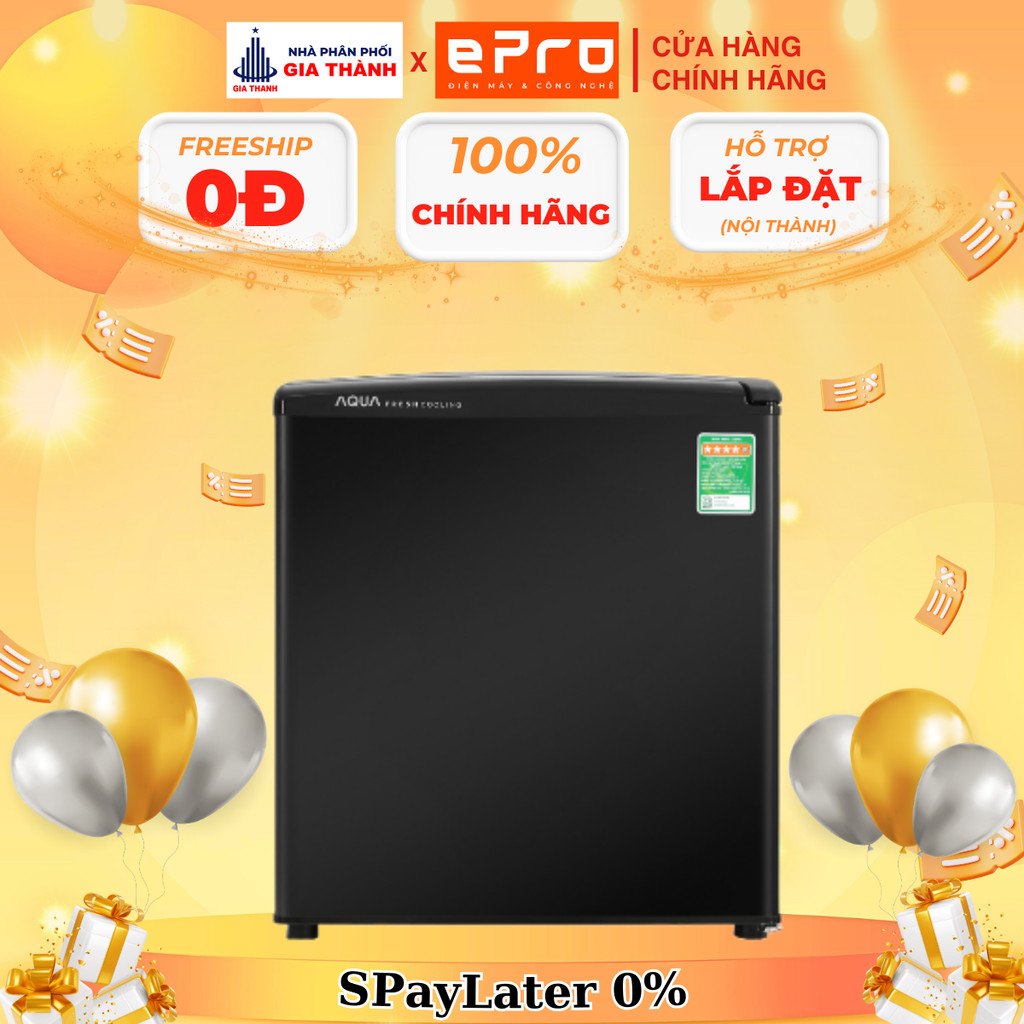 [AQR-D59FA] Tủ lạnh Aqua 50 lít AQR-D59FA(BS) - Hàng chính hãng