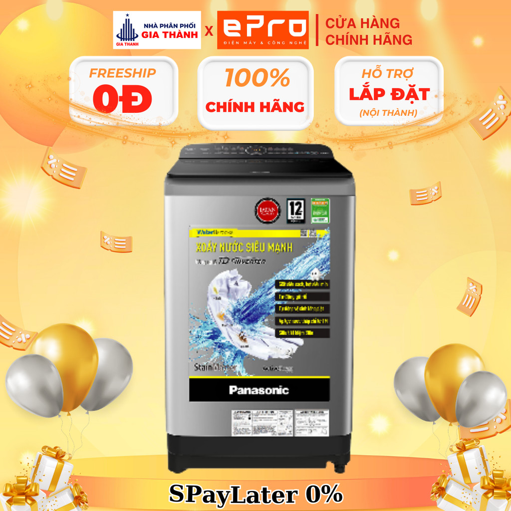[NA-FD95X1LRV] Máy giặt Panasonic Inverter 9.5kg NA-FD95X1LRV - Hàng chính hãng