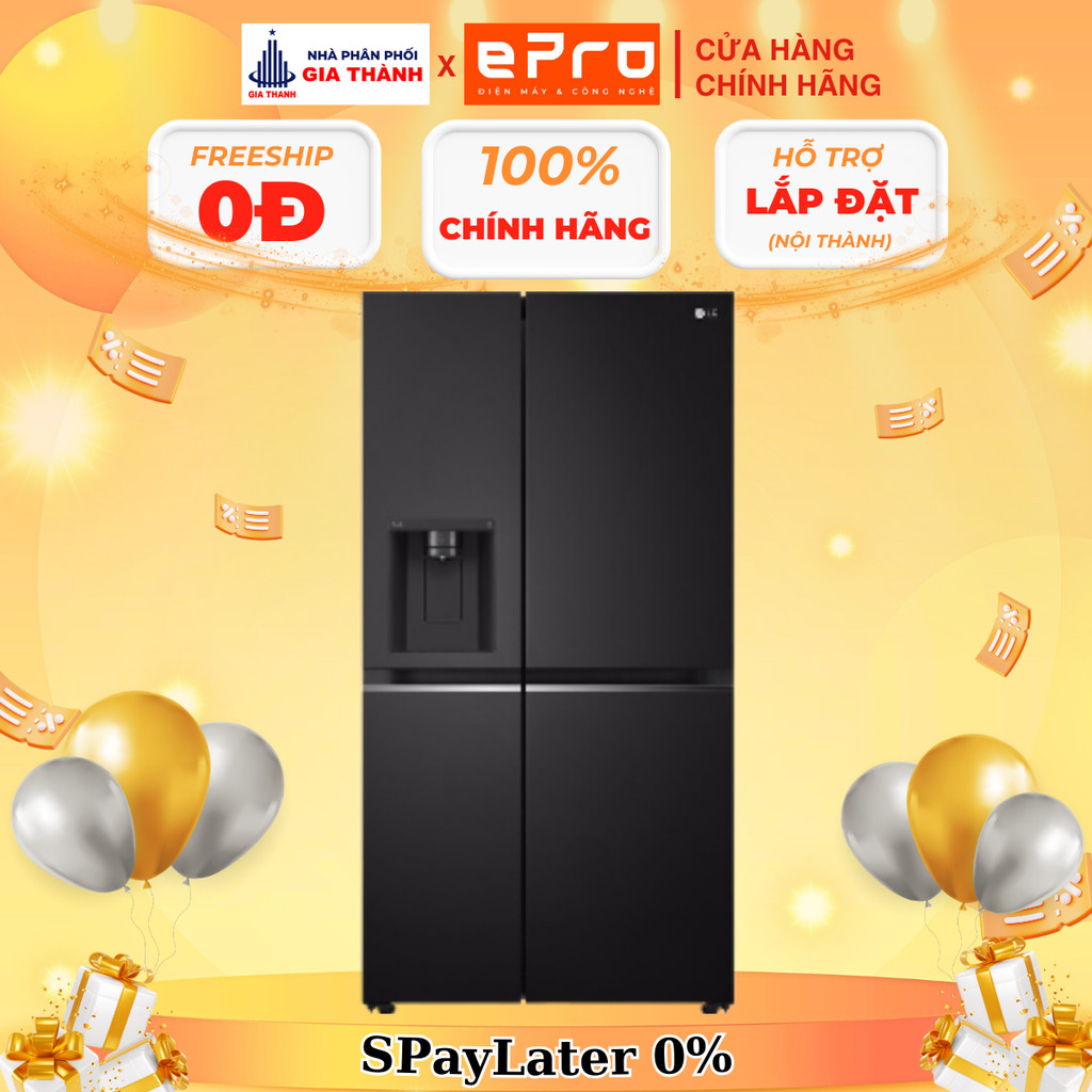 [GR-D257WB] Tủ lạnh LG Inverter 635 Lít GR-D257WB - Hàng chính hãng