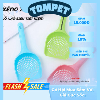 [rẻ nhất] (LỖ NHỎ)Xẻng Xúc Cát Mèo size Trung