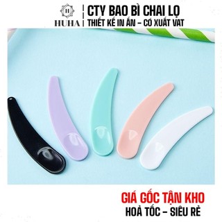   COMBO 10 CÁI  Muỗng Nhỏ Múc Kem | Dụng Cụ Spa Chiết Mỹ Phẩm Đựng Kem Mini 