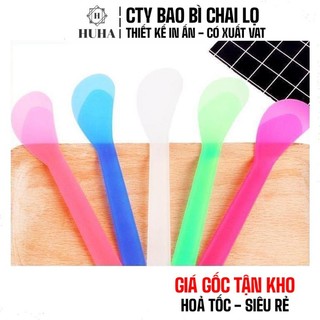 [COMBO 50 CÁI] Que Nhựa Múc Kem Spa ❣️ Dụng Cụ Chuyên Dùng Trong Thẩm Mỹ, Mỹ Phẩm