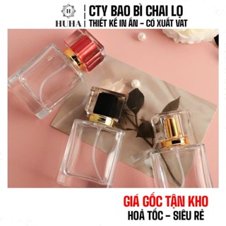 [GIÁ TỐT] Vỏ Chai Lọ Chiết Nước Hoa 30ml–50ml Hình Chữ Nhật ❣️ Đựng Dầu Thơm, Tinh Dầu