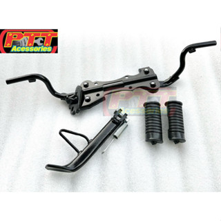  BỘ GÁC CHÂN TRƯỚC   GÁC MÁY   VÀ CHỐNG NGANG 2 TẦNG  XE - DREAM - WAVE 110   WAVE NHỎ  