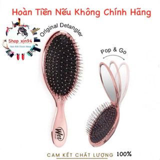  Chíng Hãng 100% Lược gỡ rối WET BRUSH Chính Hãng dòng truyền thống và gấp gọn  Vàng Gol best seler  