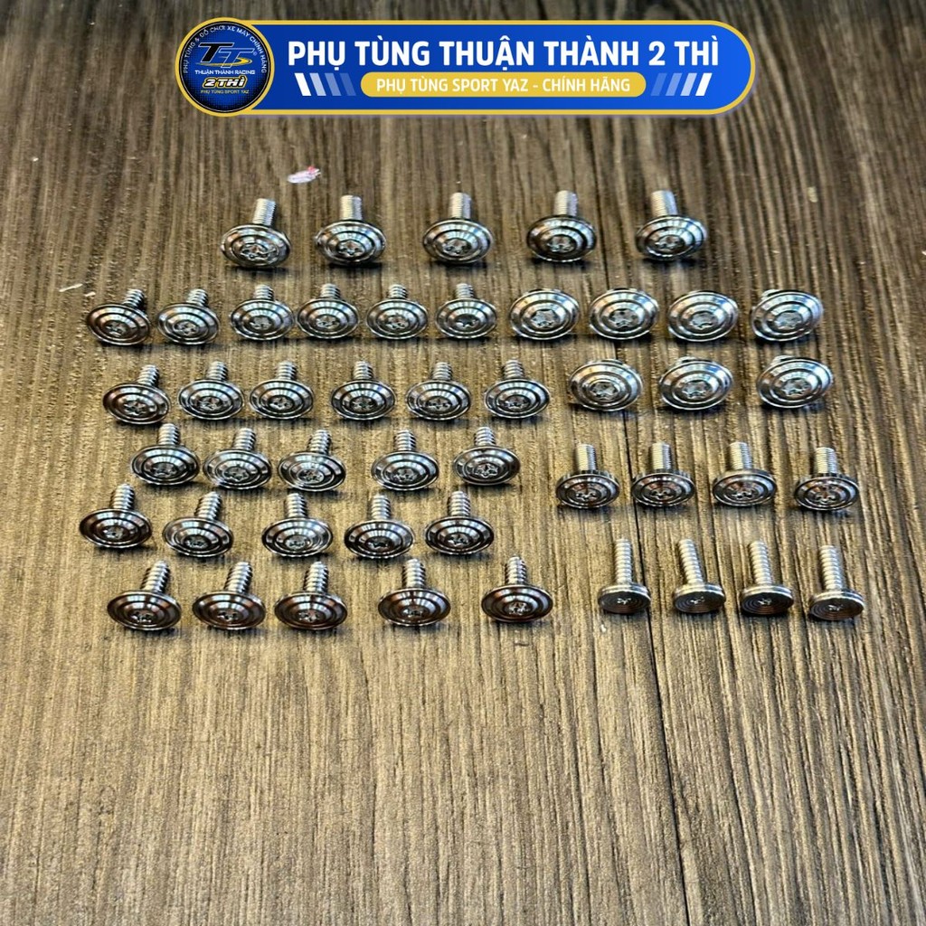 Ốc áo xe Yaz Salaya inox 304 / Y125Z / Yaz125