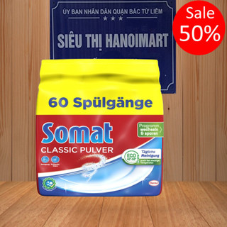 Bột rửa bát somat Finish 960g - Hanoimart hoặc bột somat 1kg rách vỏ