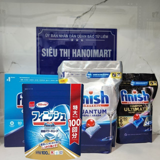 Viên rửa bát Finish quantum 72 viên - HANOIMART, viên finish quantum ultimate 60 tabs, quantum max 100 tabs
