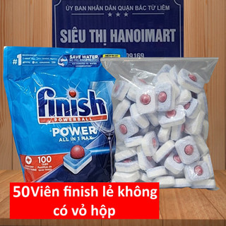 Viên rửa bát Finish all in 1 max [bán lẻ 15 viên] dùng thử