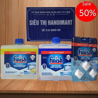 Dung dịch vệ sinh máy rửa bát Finish 250ml, nước tẩy cặn canxi, tẩy cặn dầu mỡ finish, làm sạch, bảo trì máy rửa chén