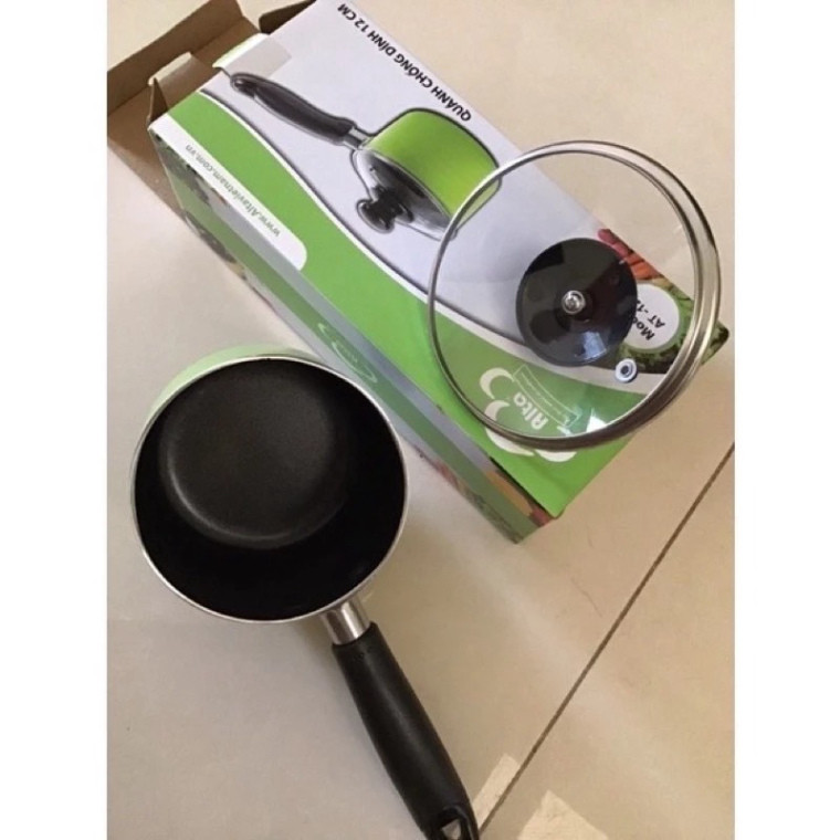 Nồi quấy bột cho bé Alta - quánh chống dính Alta 12cm, 14cm