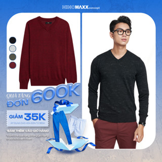 N&M Áo sweater Basic Nam tay dài cổ tim 1905066