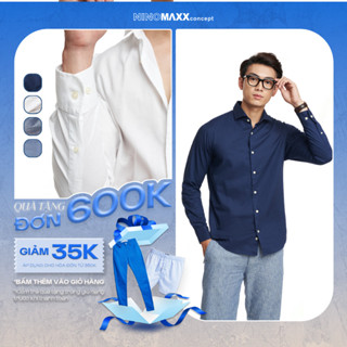 NINOMAXX Áo Sơ Mi Linen Nam Relax Fit Nhiều Màu 2302003