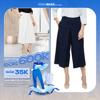 Quần Tây Nữ Ống Rộng Quần Lửng Công Sở Thanh Lịch N&M  1905235