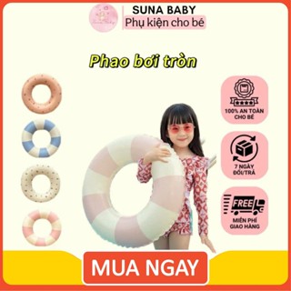 Phao Tập Bơi Tròn Cho Bé Hottrend của Suna baby