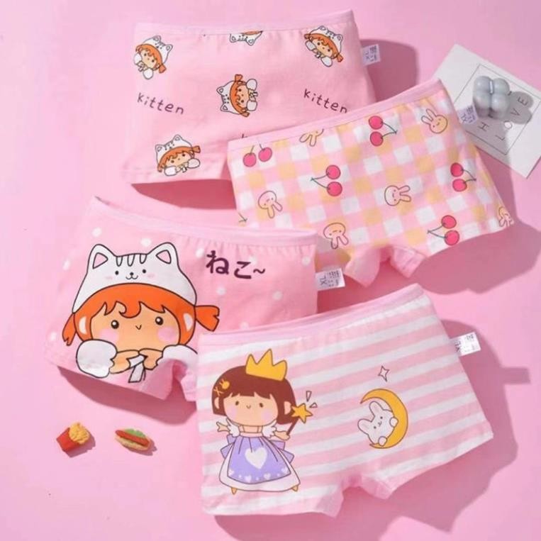 [ Combo mix 4 quần ] Quần chip bé gái hàng cao cấp bbshine cực xinh mặc cực mát size 7-30kg