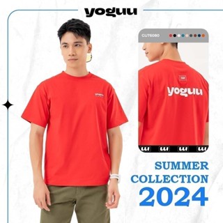 [Đồng giá] Áo phông unisex Yody chất liệu cotton usa áo thun nam nữ in yoguu năng động mềm mịn thoáng mát GUT6080