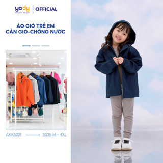 [SALE] Áo gió thông minh trẻ em YODY giữ ấm cản gió cản nước có mũ thoải mái mềm mại cho bé - AKK5021