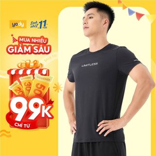 [SALE] Áo phông nam YODY áo thun thể thao nam cổ tròn thấm hút mồ hôi - STM6061