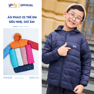 Áo phao bé YODY áo trẻ em siêu nhẹ, siêu ấm áp, nhiều màu dễ thương TRA - PHK5001