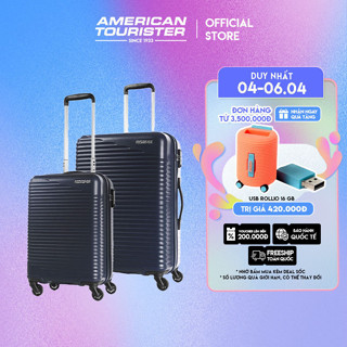 Combo Vali kéo American Tourister Sky Park Spinner TSA 20 & 25 Inch