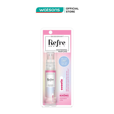 Xịt Khử Mùi Refre 30ml - Hương Sweetie