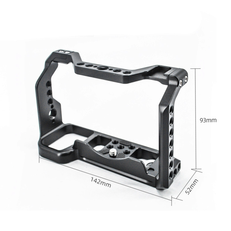 Sony A7C RIG Cage Khung bảo vệ Giá treo phụ kiện máy ảnh cho A7C nhôm CNC