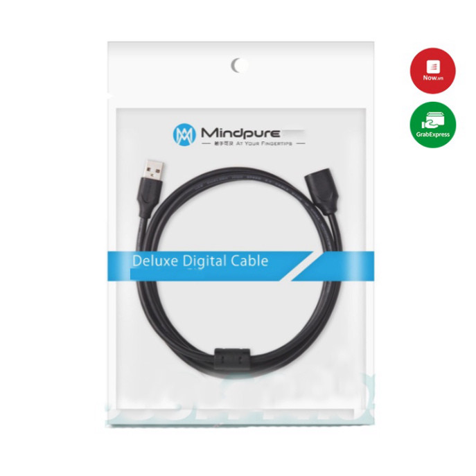 Dây USB 2.0 nối dài MINDPURE dùng cho PC, Laptop, Macbook hàng chính hãng - AUG Camera & Decor Hà Nộ