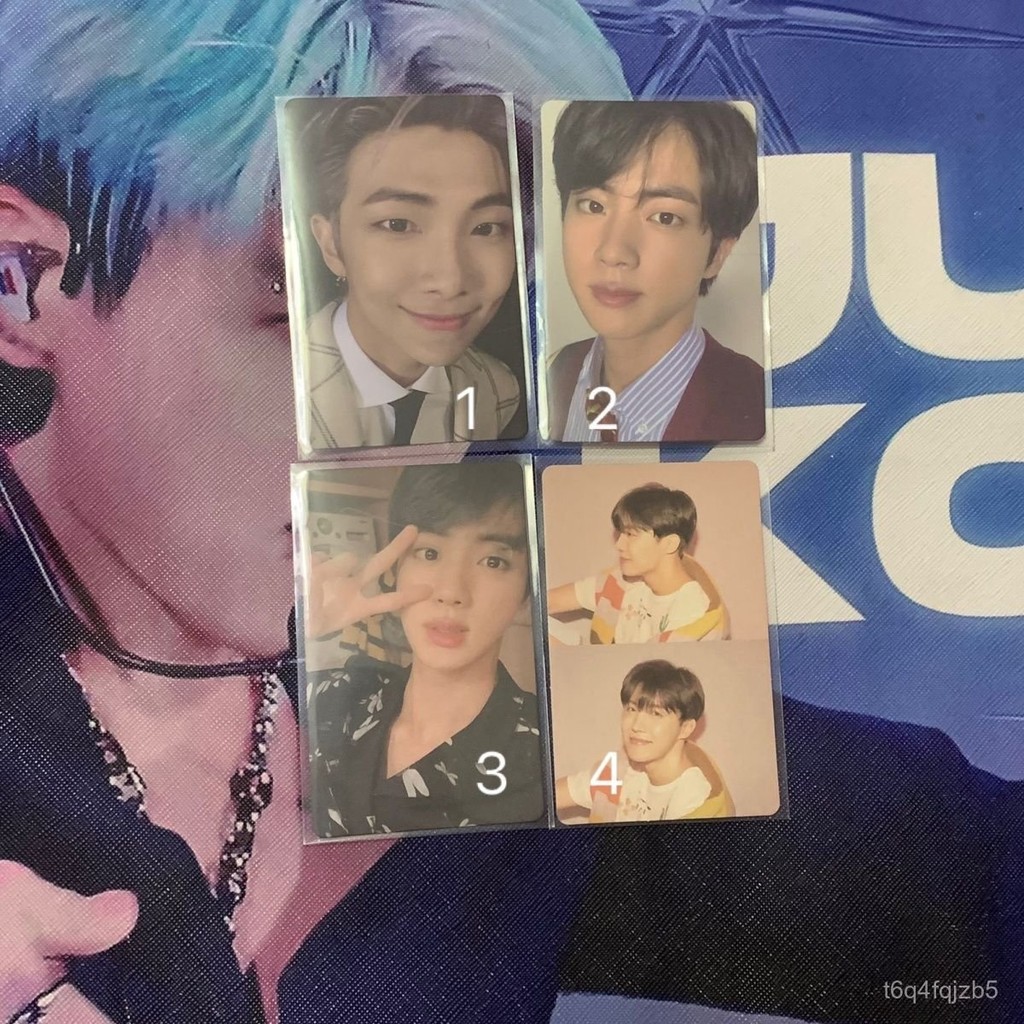 bts Chính Hãng Chính Thức Thẻ Album 3Thẻ nhỏ Kim Namjoon. Seungri. Kim Seokjin. persona