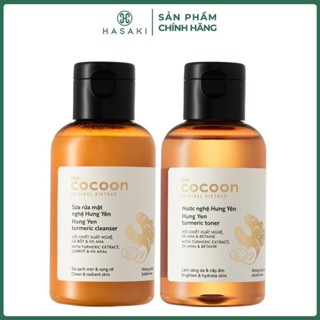 Combo Cocoon Sữa Rửa Mặt Tặng Nước Hoa Hồng Từ Nghệ Hưng Yên Hasaki Sản Phẩm Chính Hãng