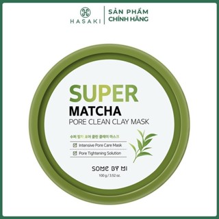 Mặt Nạ Some By Mi Đất Sét Trà Xanh Thu Nhỏ Lỗ Chân Lông 100g Hasaki Sản Phẩm Chính Hãng