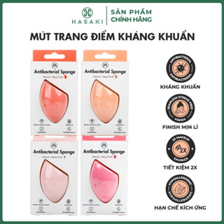 [ODM] Mút Trang Điểm Mastige Kháng Khuẩn (1 Cái) Antibacterial Sponge Hasaki Sản Phẩm Chính Hãng