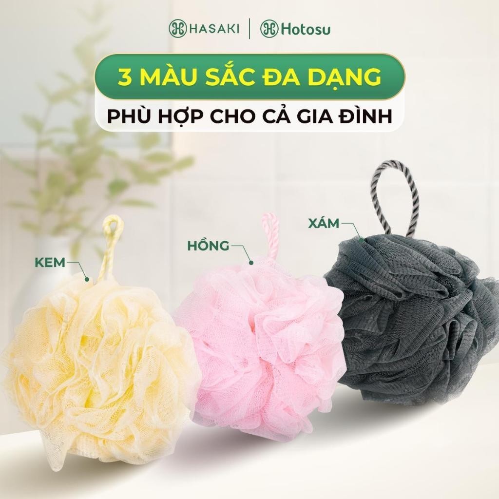 [DAILY] Bông tắm Hotosu Premium Bath Sponge Mềm Mịn Cao Cấp Hasaki Sản Phẩm Chính Hãng | BigBuy360 - bigbuy360.vn