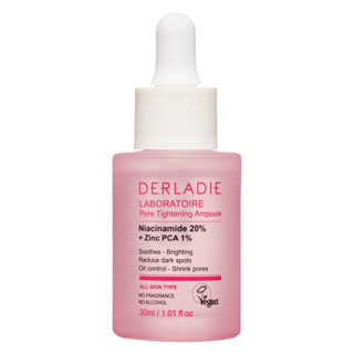 Serum Derladie Niacinamide 20% Giảm Mụn, Mờ Thâm Đỏ 30ml Hasaki Sản Phẩm Chính Hãng