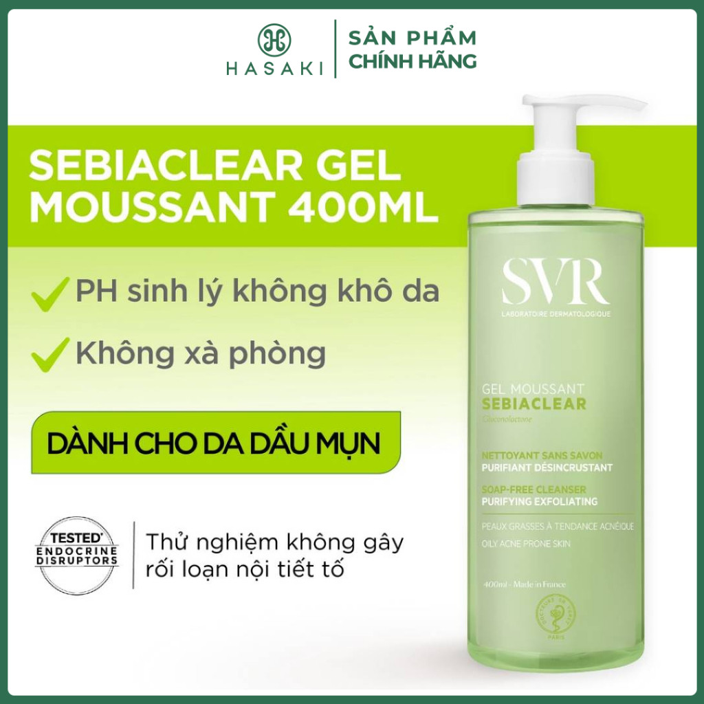[DAILY] Gel Rửa Mặt SVR Sebiaclear Gel Moussant Hasaki Sản Phẩm Chính Hãng | BigBuy360 - bigbuy360.vn