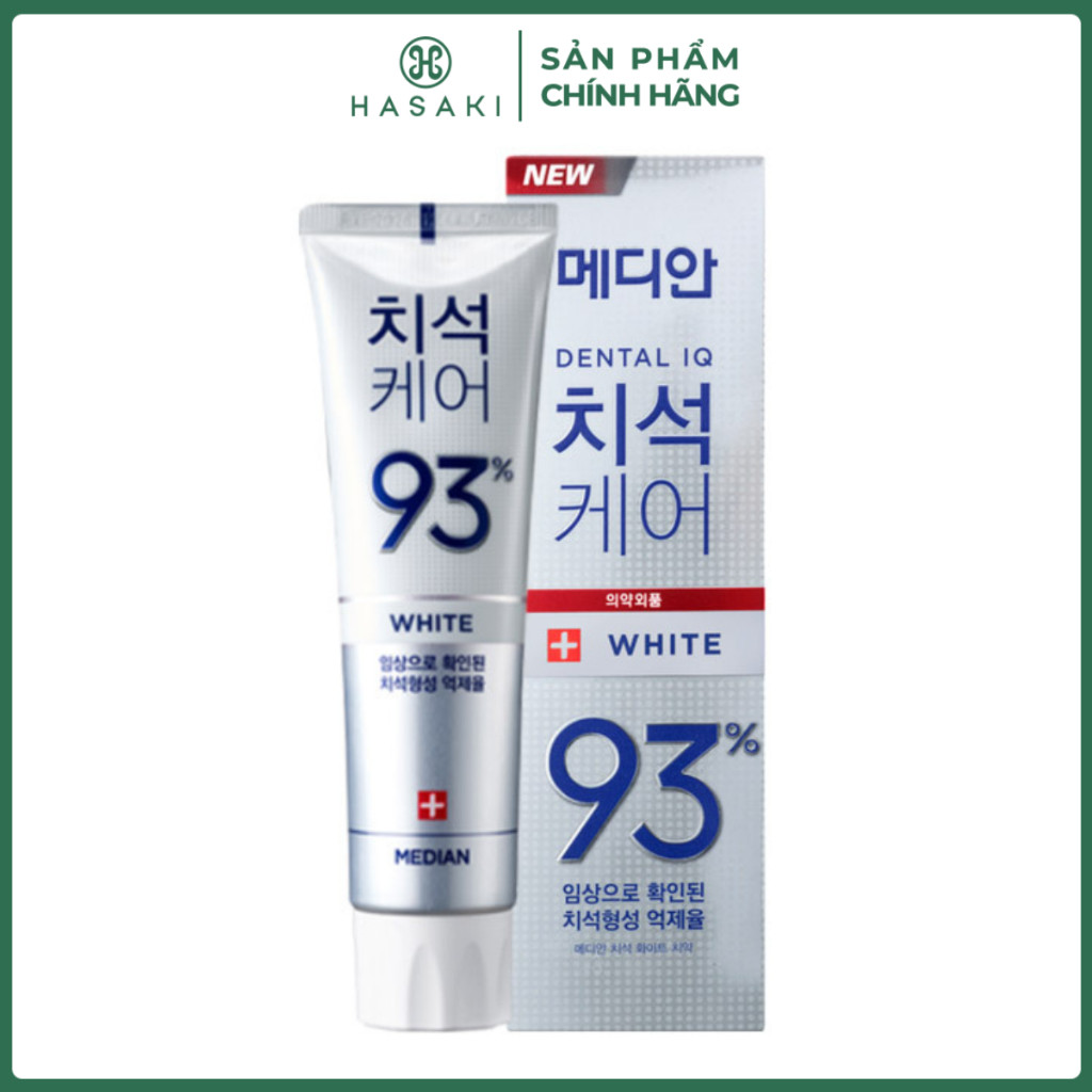 [DAILY] Kem Đánh Răng MEDIAN Dental IQ Tartar Protection Toothpaste Hasaki Sản Phẩm Chính Hãng | BigBuy360 - bigbuy360.vn