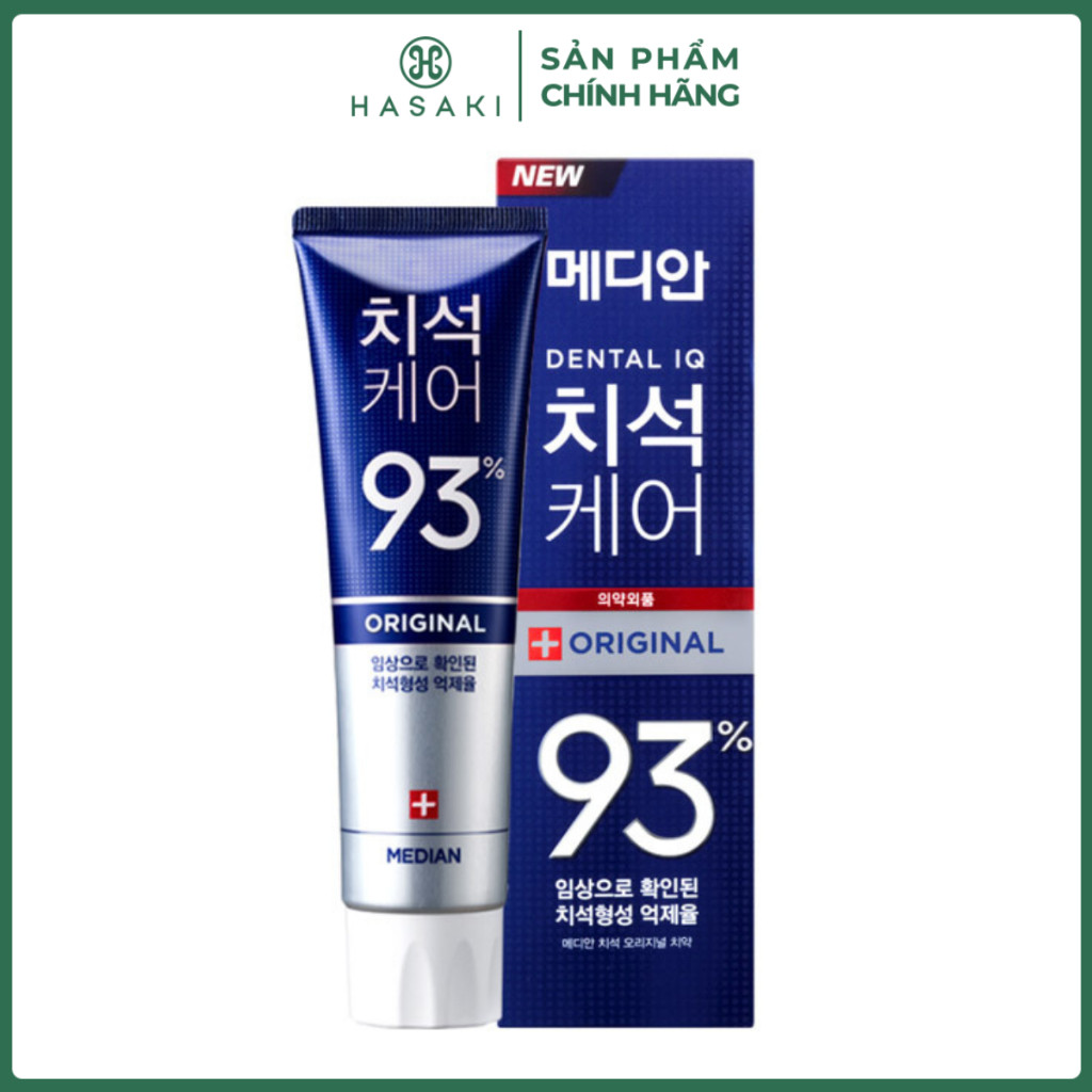 [DAILY] Kem Đánh Răng MEDIAN Dental IQ Tartar Protection Toothpaste Hasaki Sản Phẩm Chính Hãng | BigBuy360 - bigbuy360.vn