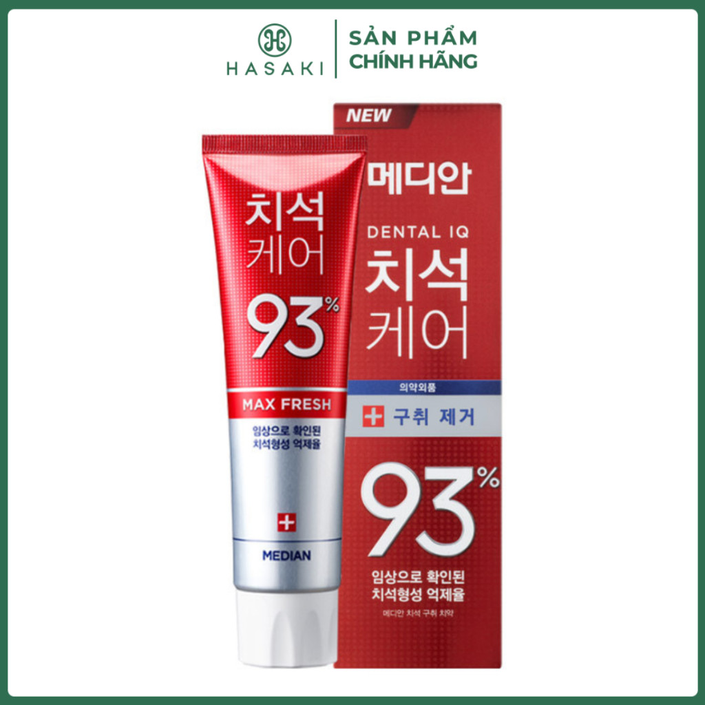 [DAILY] Kem Đánh Răng MEDIAN Dental IQ Tartar Protection Toothpaste Hasaki Sản Phẩm Chính Hãng | BigBuy360 - bigbuy360.vn