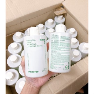 Nước Tẩy Trang Cho Da Dầu Mụn Innisfree Green Tea Amino Hydrating Cleansing Water 320ml mới