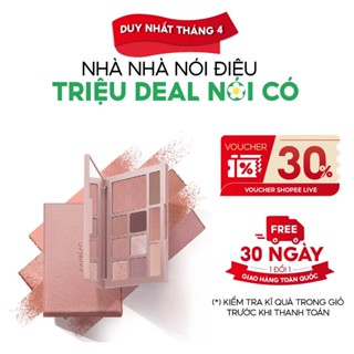Bảng phấn mắt Carslan 10 màu Phấn má hồng Phấn bắt sáng Tạo khối 12g