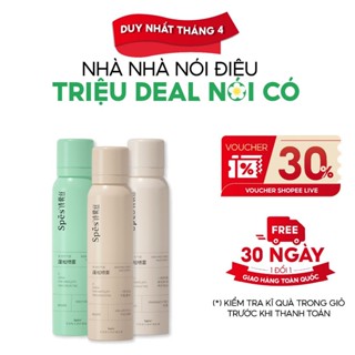 Dầu gội khô SPES dạng xịt 3 tầng hương dưỡng tóc tạo phồng cấp tốc hút dầu không bết dính giữ nếp 8h