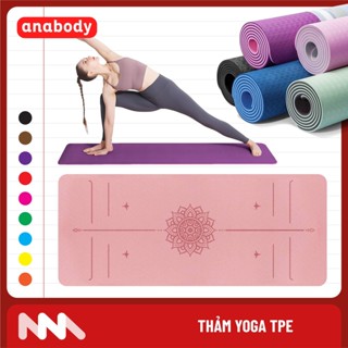 Thảm Tập Yoga | Thảm Tập Gym TPE Siêu Bền 6mm 8mm