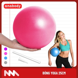 Bóng Tập Yoga, Pilates Kích Thước 25cm | Hỗ Trợ Tập Luyện Nhiều Màu